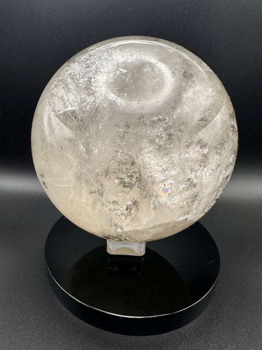 Quartz Sphere with inclusions